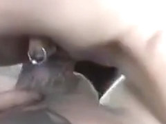 Pierced pussy and tattooed cock