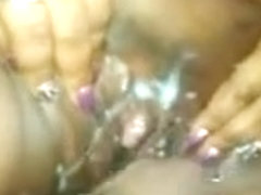 Horny amateur Black and Ebony, Close-up adult clip