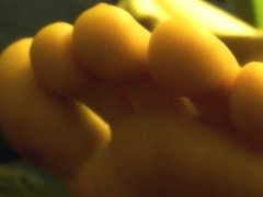 My Sleeping Girlfrend's Feet and Belly 2