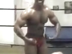 Crazy male in incredible fetish, sports homo adult clip