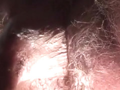 Opening a Hairy Blond Hole