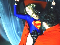 Supergirl gets powerless with the mighty dick