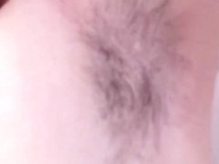 Beautiful hairy armpits - Do you want to smell it?