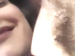 hairy armpits and pussy girl solo