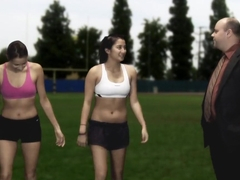 Hottest pornstars Anna Lovato, Chloe Conrad and Alyssa Reece in incredible anal, blonde porn clip