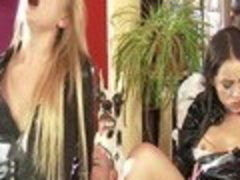 Crazy pornstars Sophie Lynx and Ivana Sugar in best blonde, fetish adult video