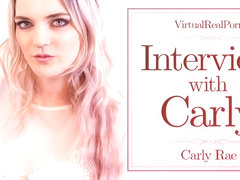 Carly Rae  Miguel Zayas in Interview with Carly - VirtualRealPorn