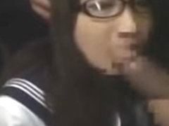 Shy Schoolgirl groped and used in public