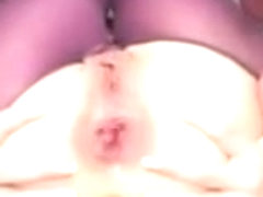 Beautiful college girl prolapse playing with her ass