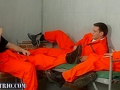 Bisexual prisoners sucked