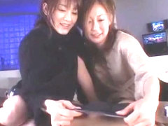 Amazing Japanese model Mako Katase, Sho Nishino in Horny Blowjob JAV clip