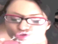 Cumshots On Glasses Cumpilation In HD