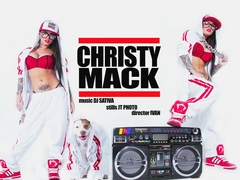 Crazy pornstars Asa Akira and Christy Mack in fabulous tattoos, cumshots xxx clip